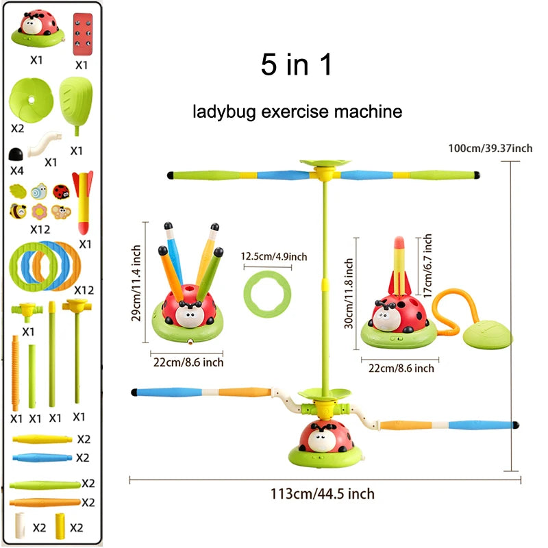 Ladybug Multi-Sport Toy 5 in 1!