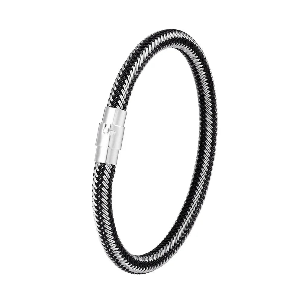 Punk Steel Wire Rope Bracelet