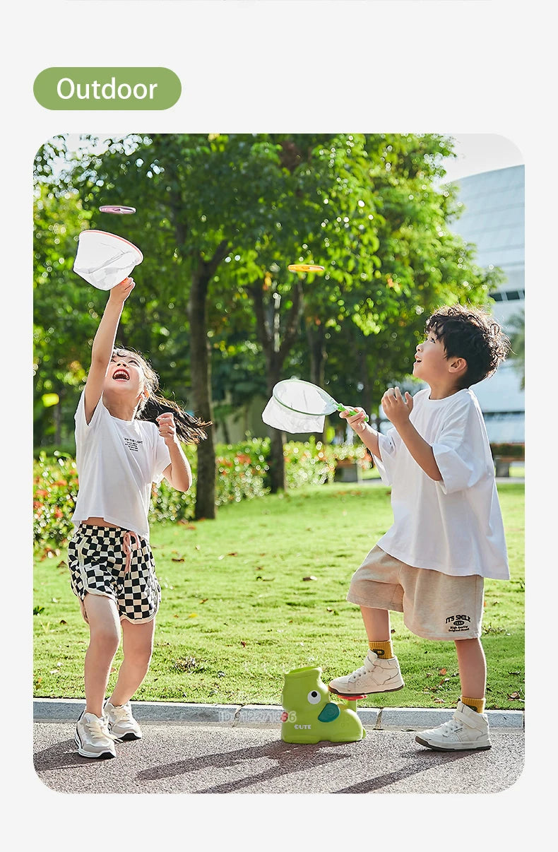Flying Disc Launcher Toy