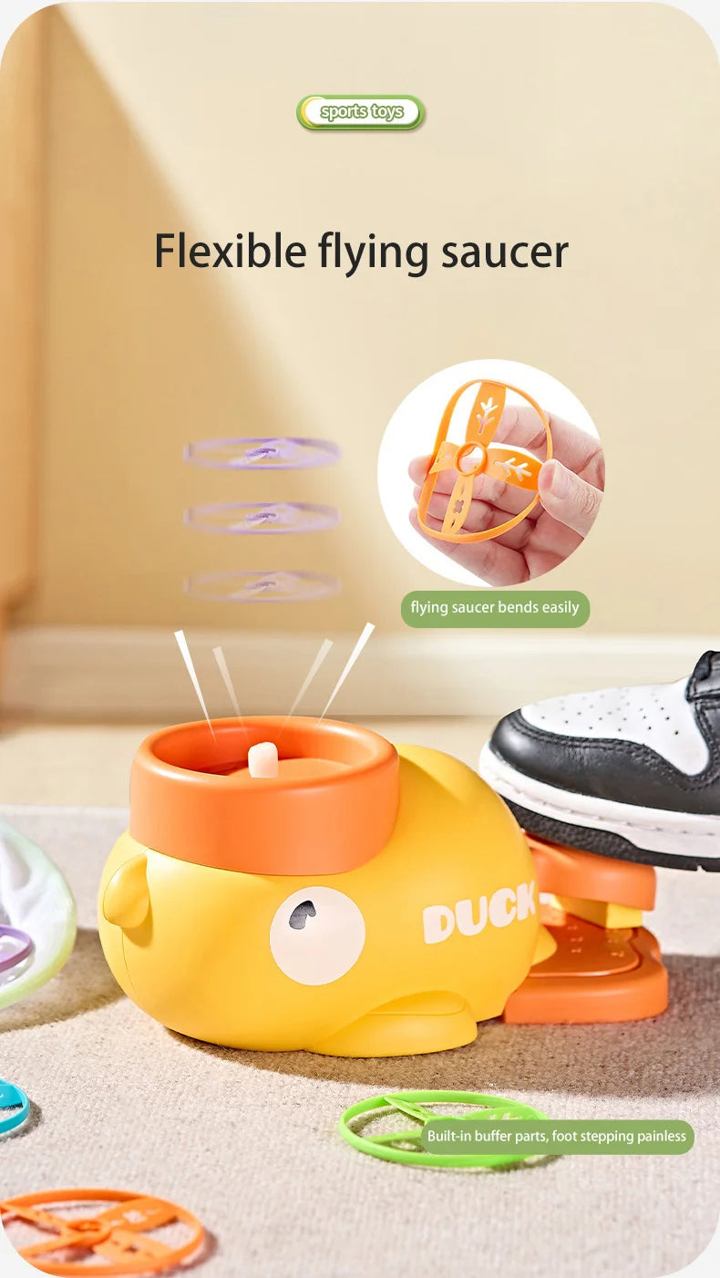 Flying Disc Launcher Toy
