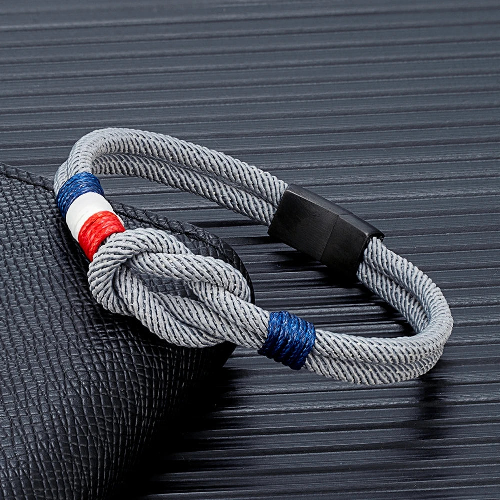 Square Knot Rope Bracelet