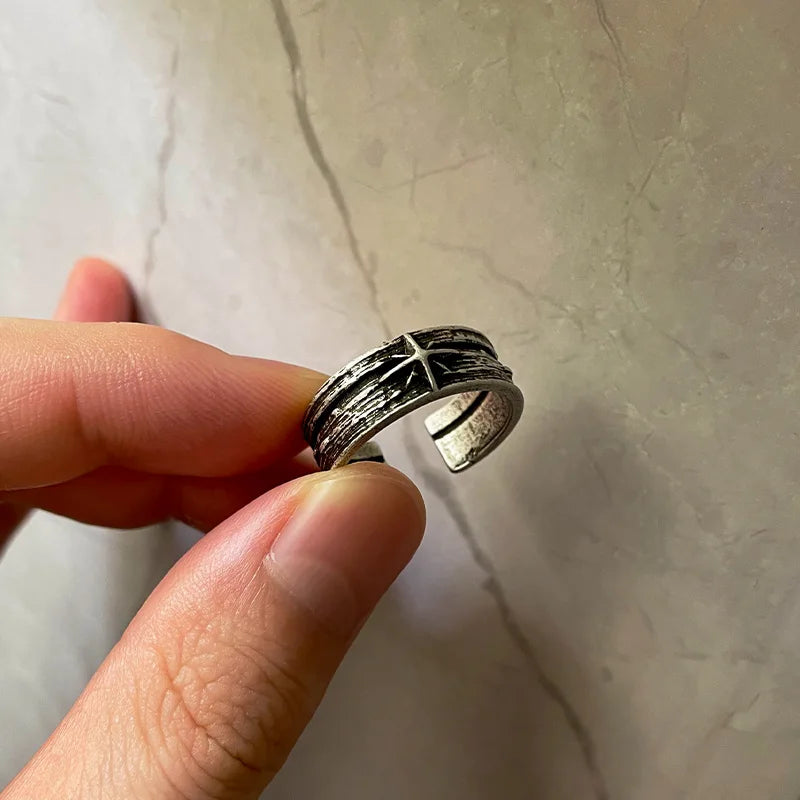 Retro Starry Night Ring