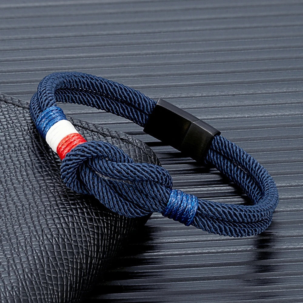 Square Knot Rope Bracelet