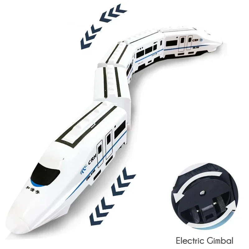 Kids DIY High-Speed Train