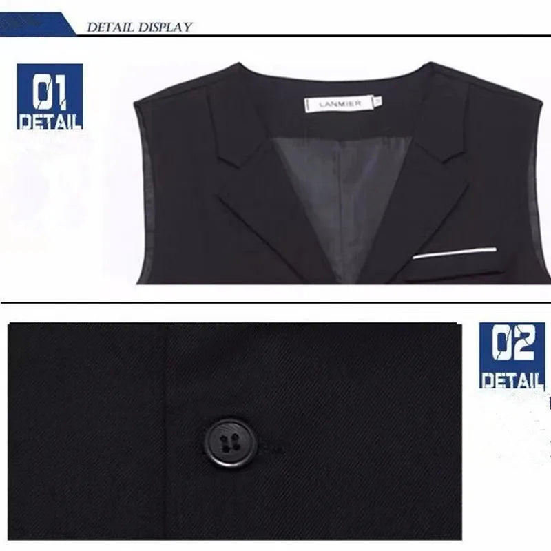 Men’s Slim Fit Dress Vest
