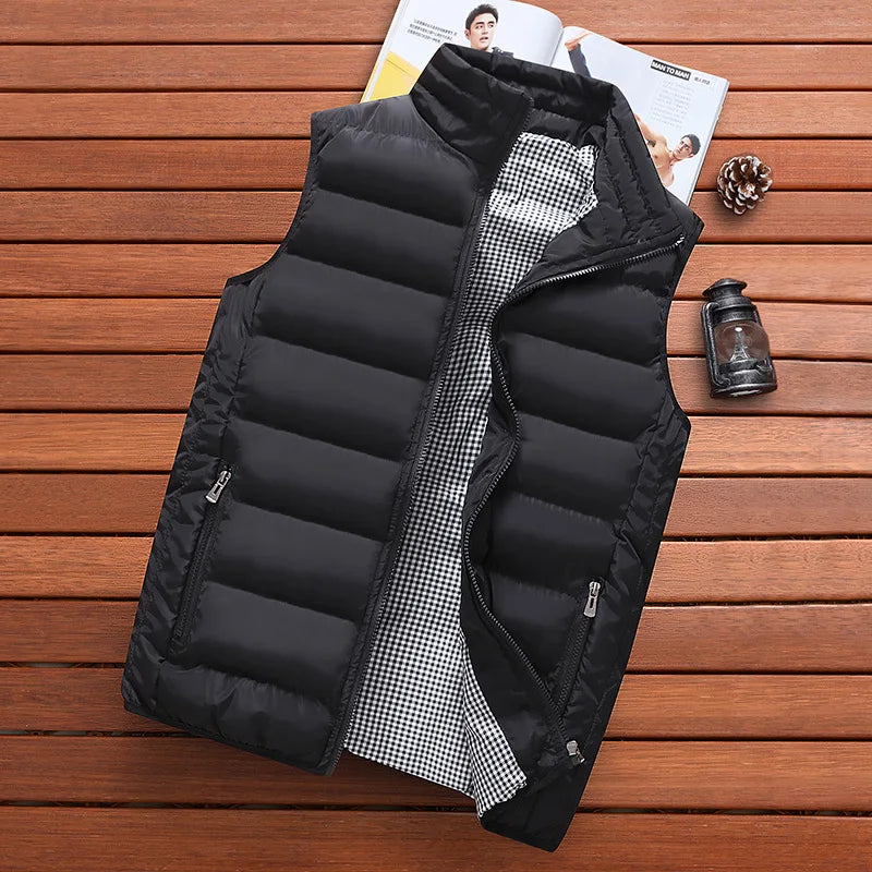 Men’s Casual Zipper Vest