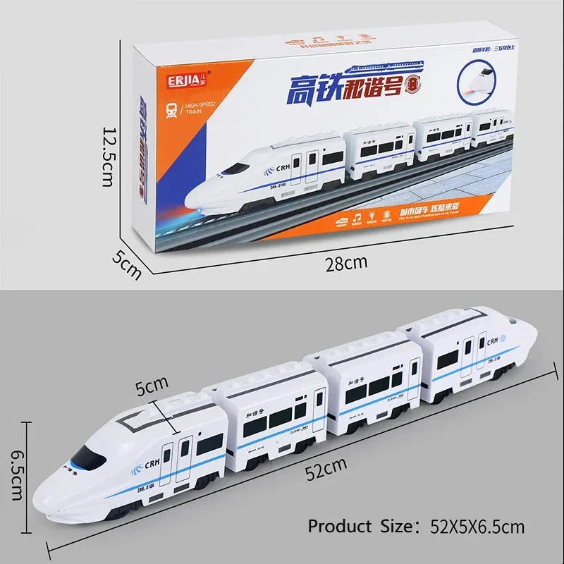 Kids DIY High-Speed Train