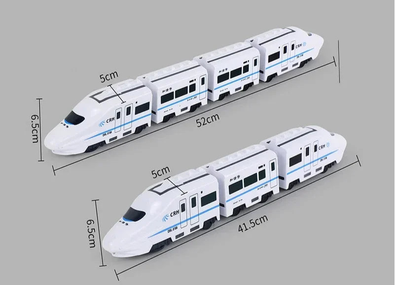 Kids DIY High-Speed Train
