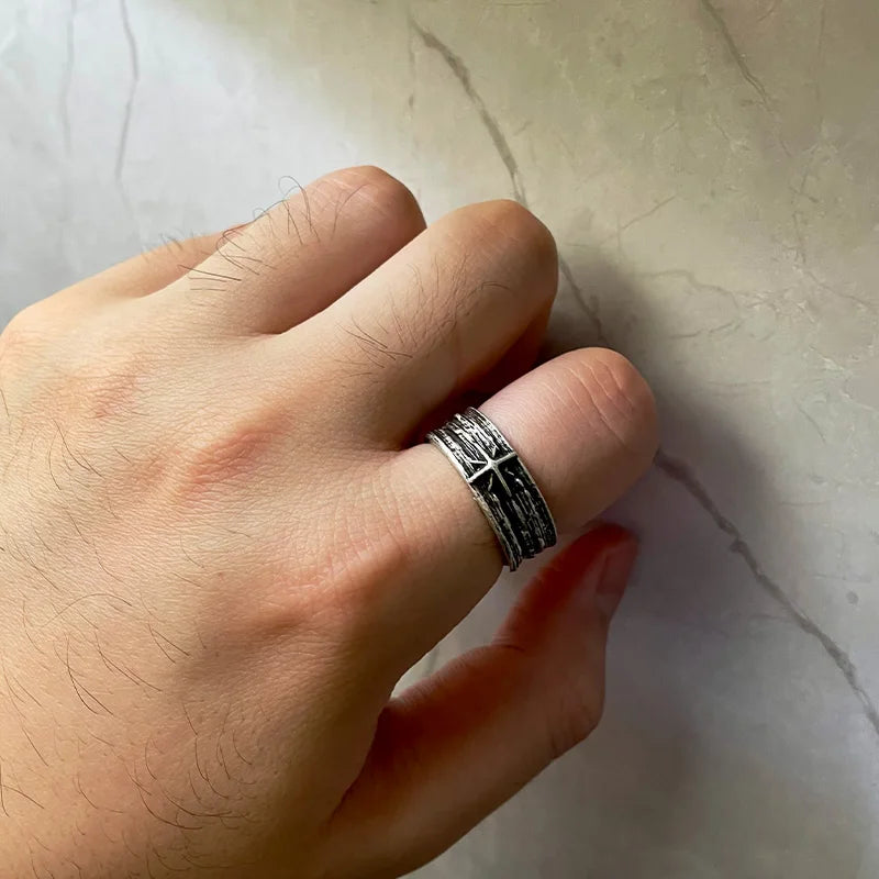 Retro Starry Night Ring