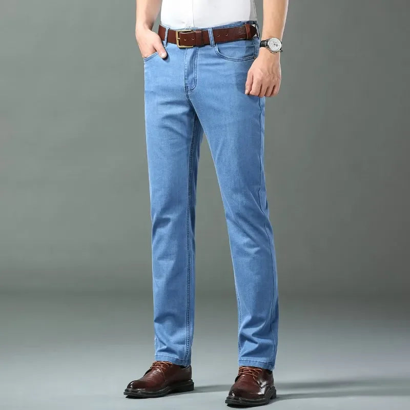 Men’s Ice Silk Stretch Jeans