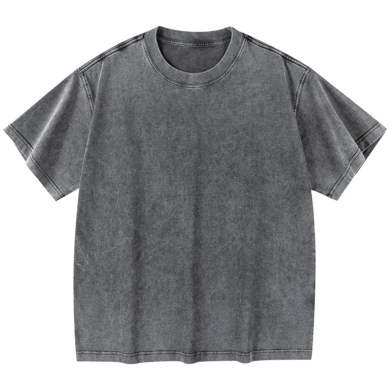 Men’s Washed Vintage Cotton T-Shirt