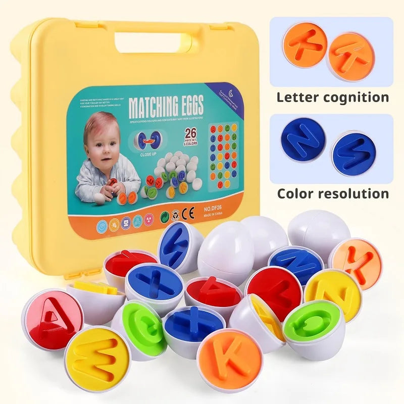 Montessori Matching Eggs