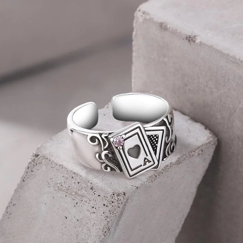 Vintage Poker Ring