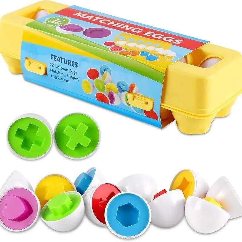 Montessori Matching Eggs