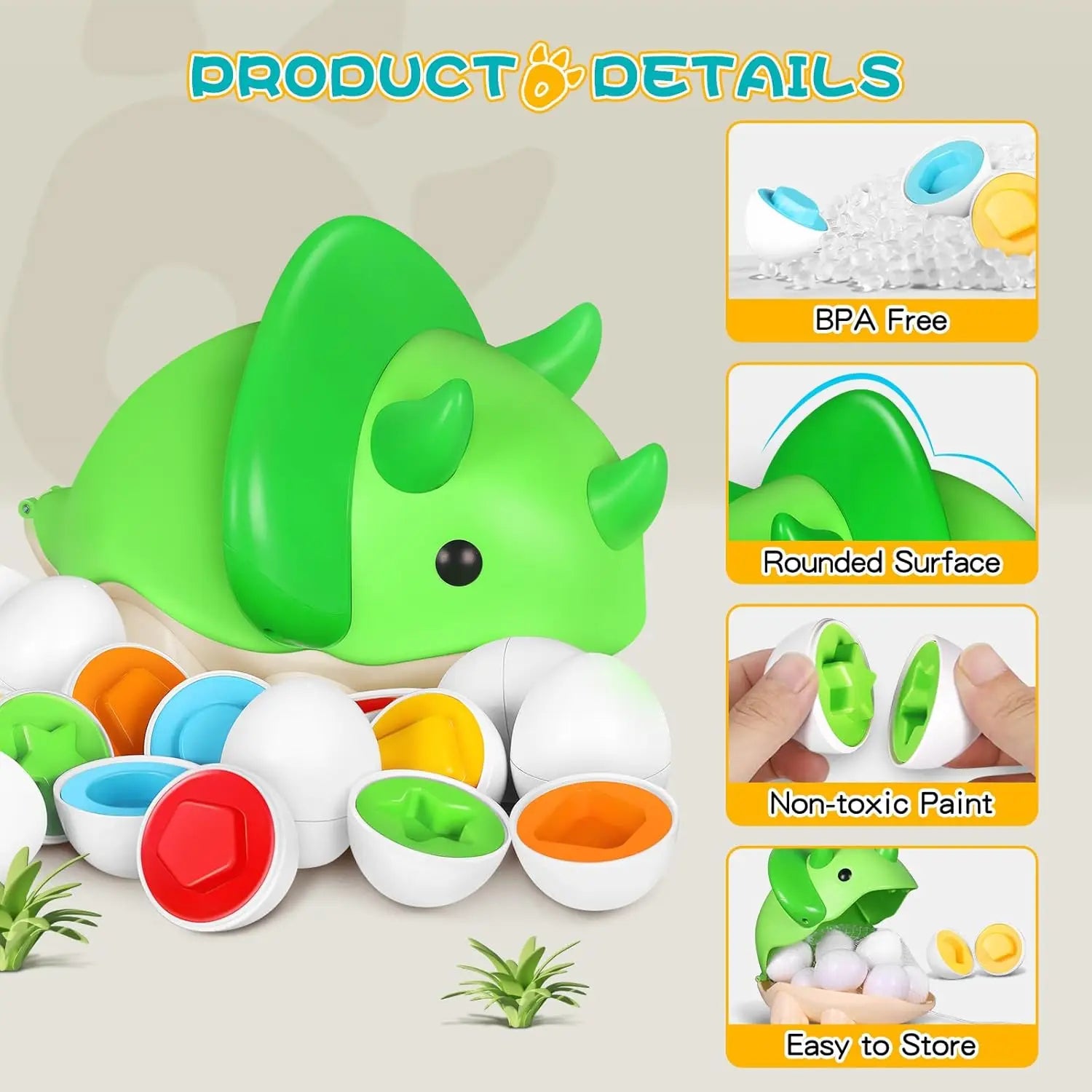 Montessori Matching Eggs