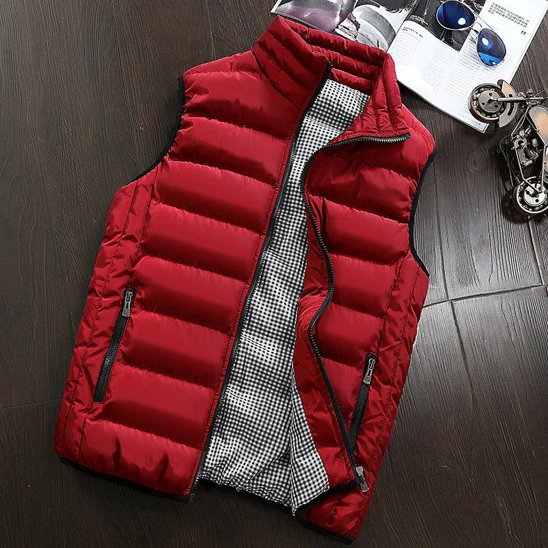 Men’s Casual Zipper Vest