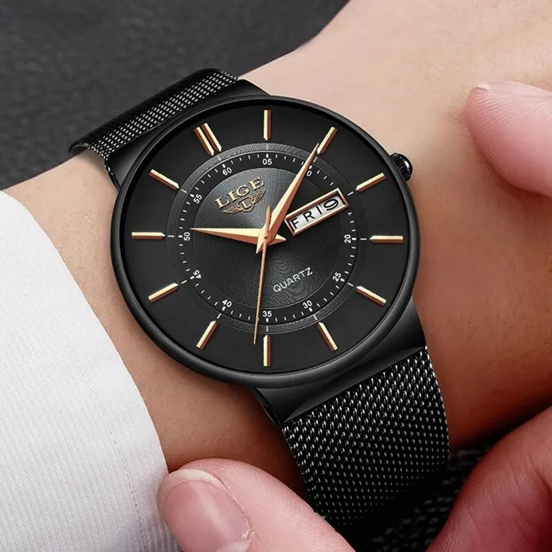 Ultra-Thin Watch Lige