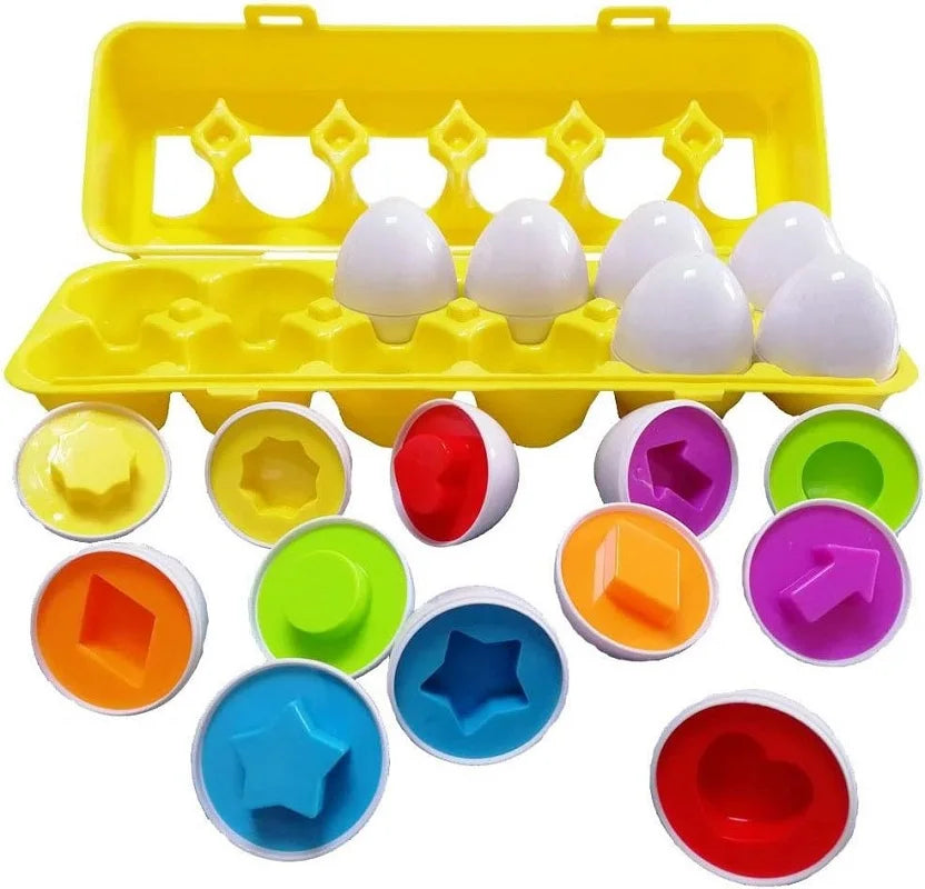 Montessori Matching Eggs