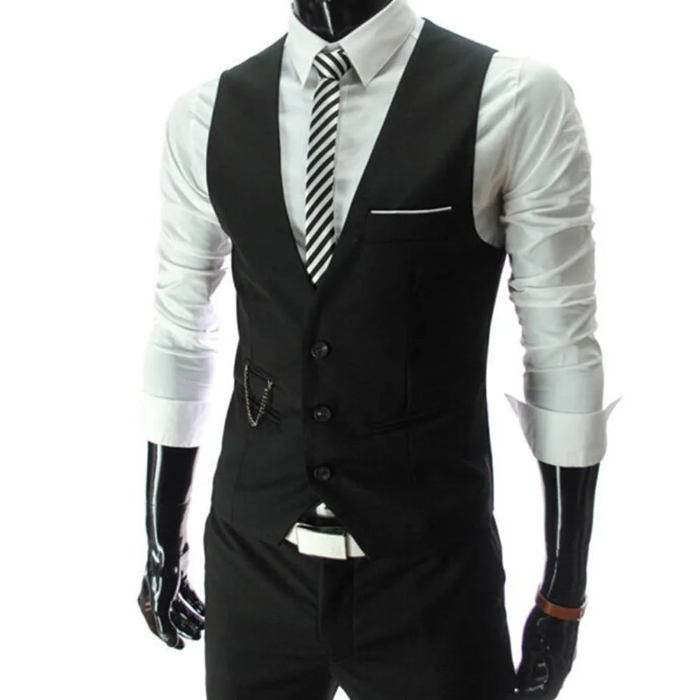 Men’s Slim Fit Dress Vest