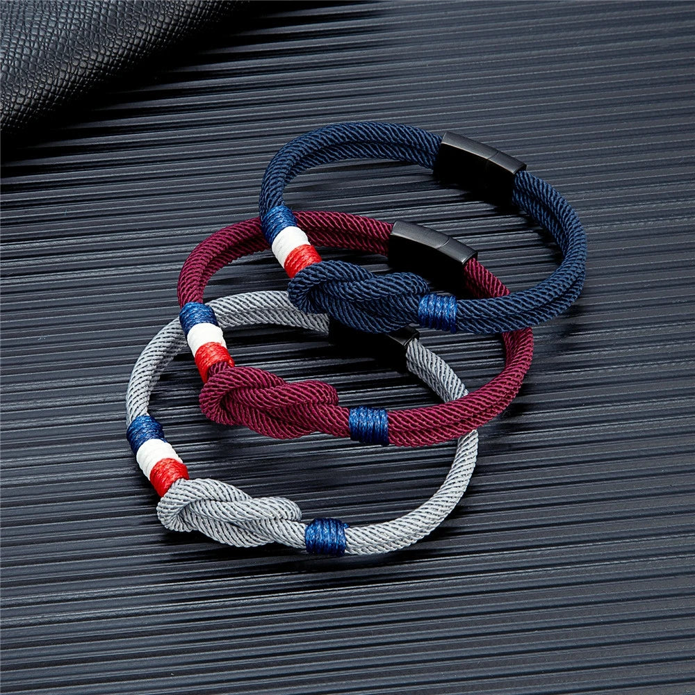 Square Knot Rope Bracelet