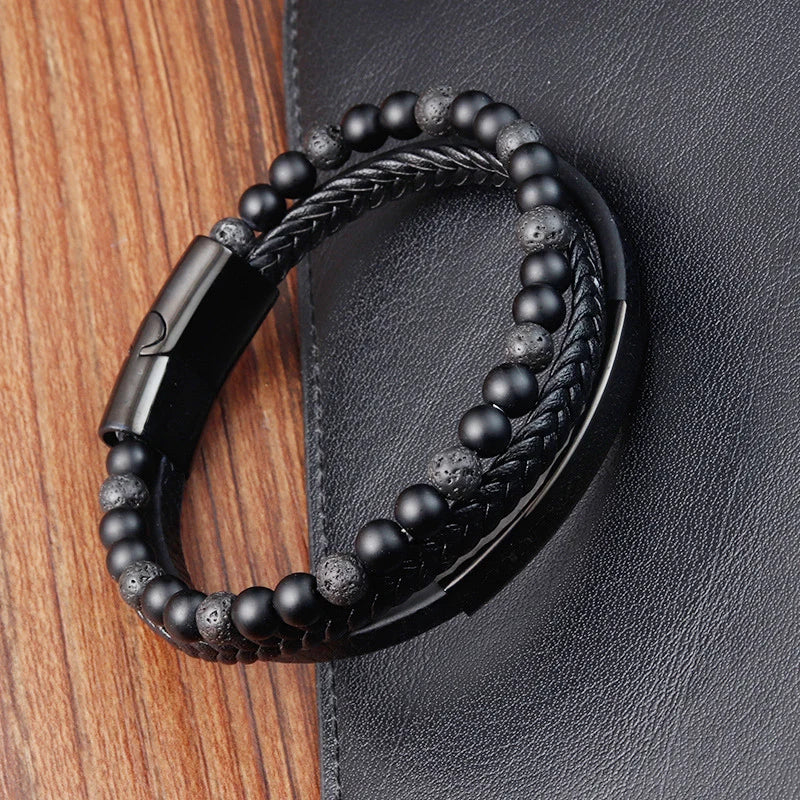 Leather Rope Bracelet