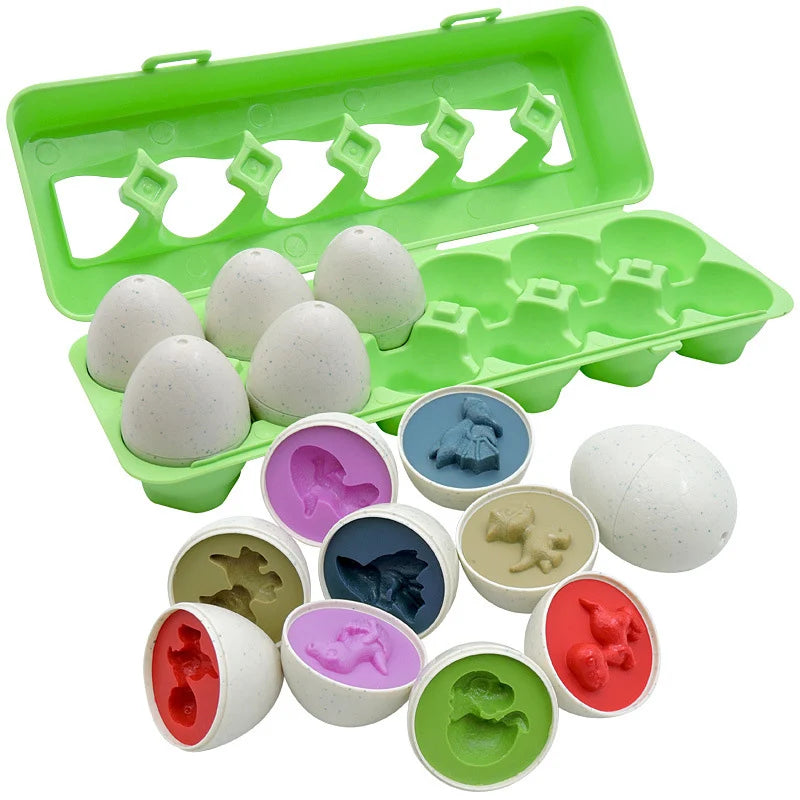 Montessori Matching Eggs
