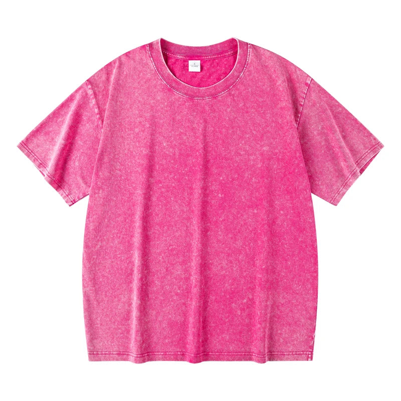 Men’s Washed Vintage Cotton T-Shirt