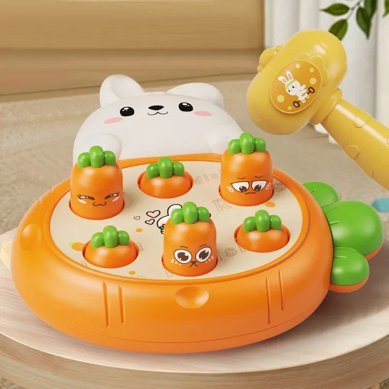 Rabbit & Carrot Knocking Game