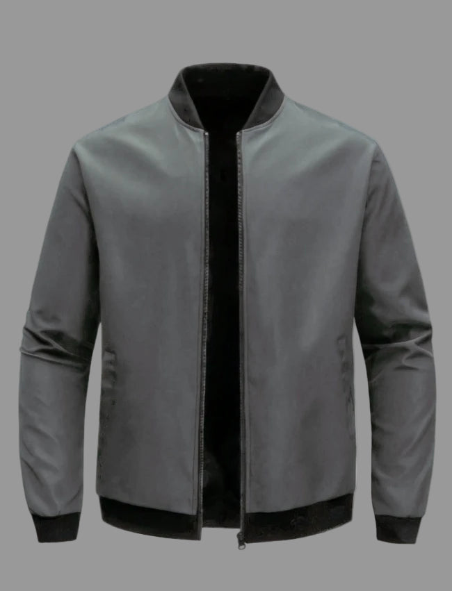 Men’s Baseball Collar Casual Jacket