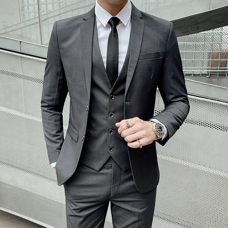 Men’s Business 3-Piece Suit