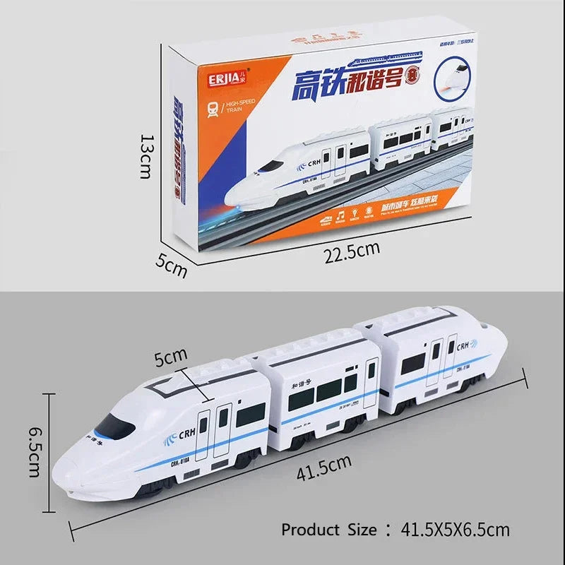 Kids DIY High-Speed Train
