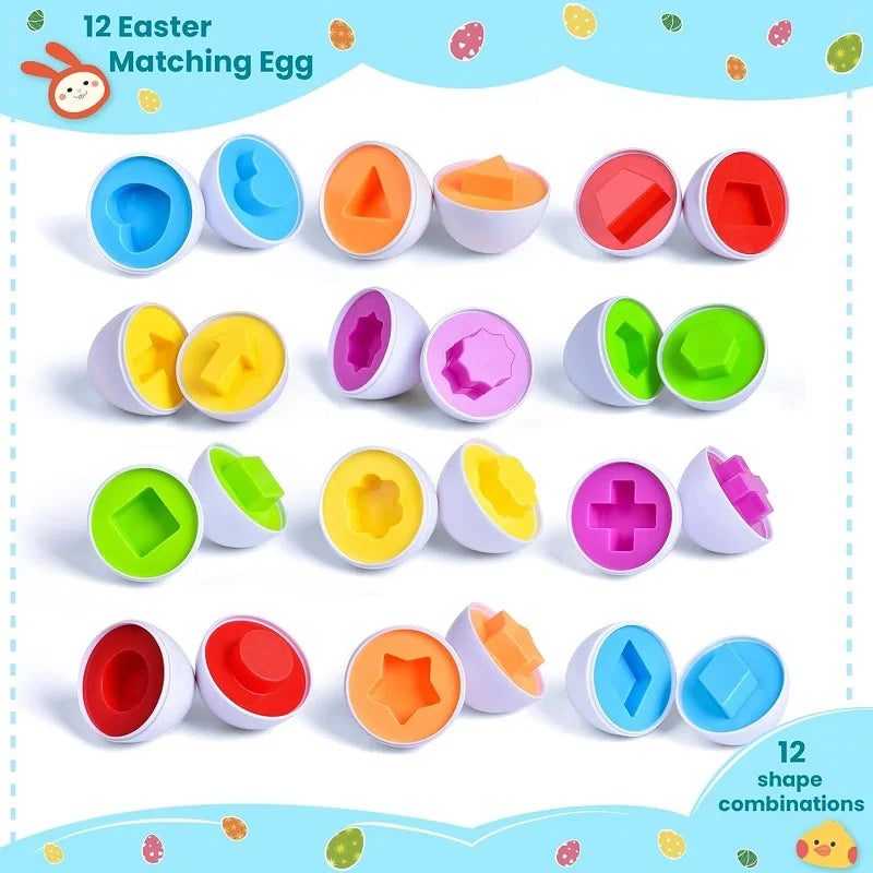 Montessori Matching Eggs