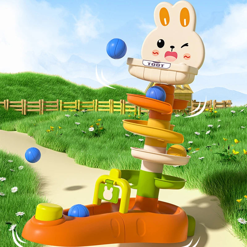 Montessori Rotating Rainbow Tower