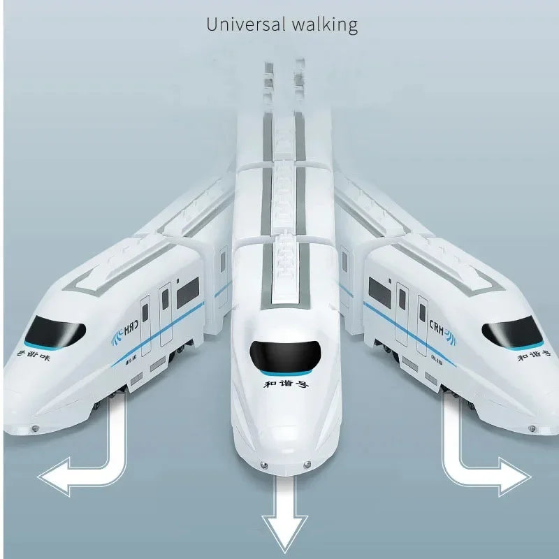 Kids DIY High-Speed Train
