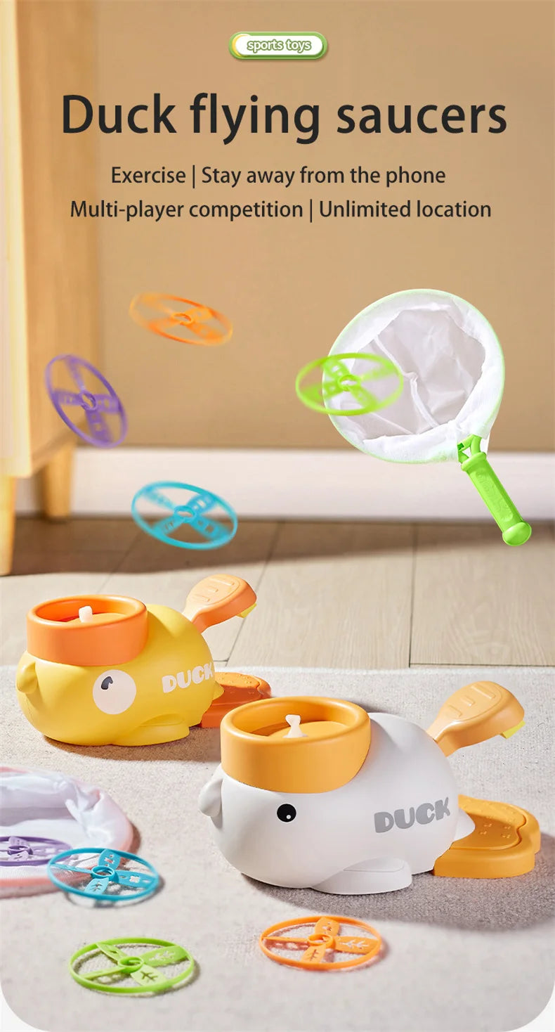Flying Disc Launcher Toy