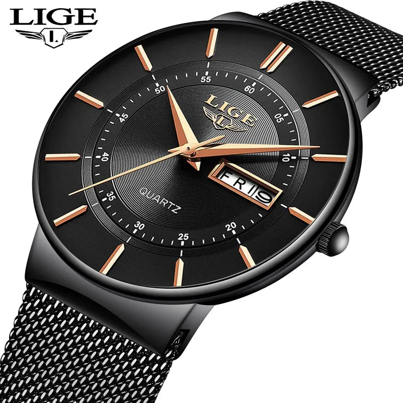 Ultra-Thin Watch Lige