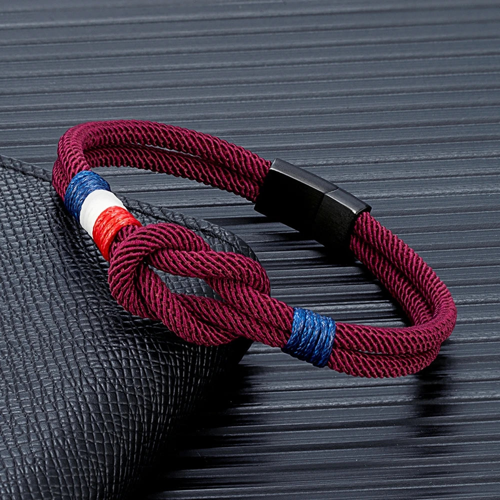 Square Knot Rope Bracelet