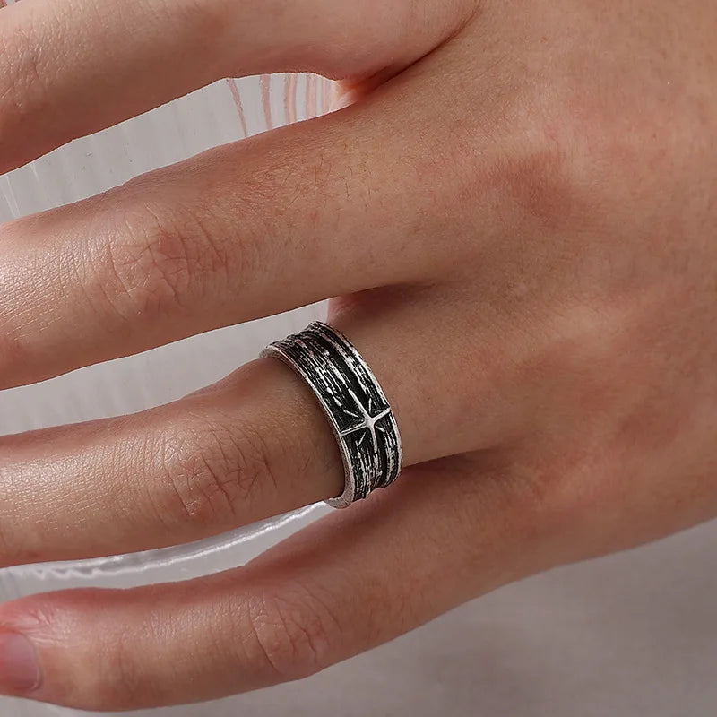 Retro Starry Night Ring