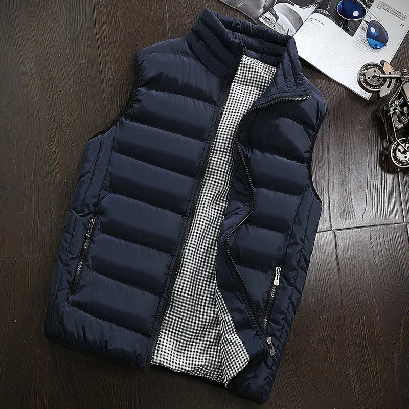 Men’s Casual Zipper Vest