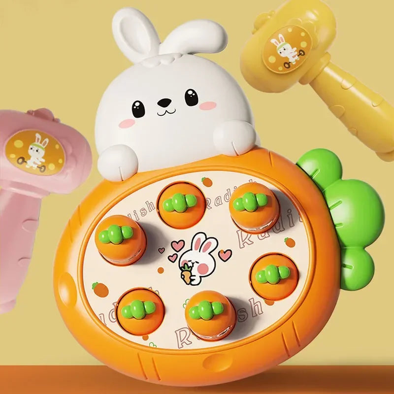 Rabbit & Carrot Knocking Game