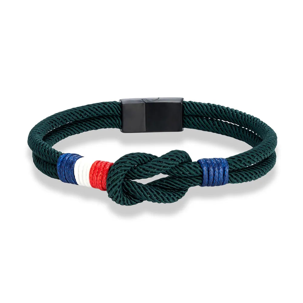 Square Knot Rope Bracelet