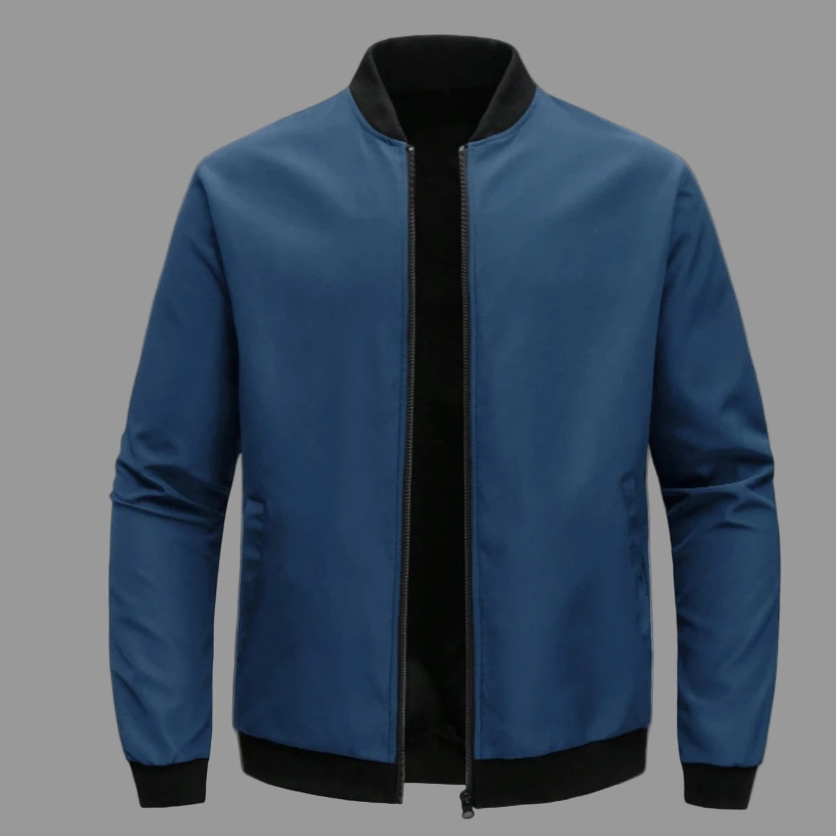 Men’s Baseball Collar Casual Jacket