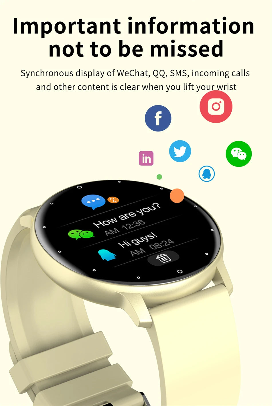 Smart Watch Lige ZL02