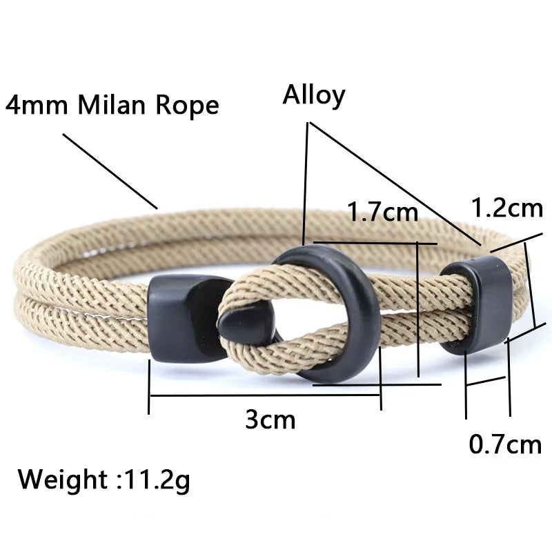 Double Layer Rope Bracelet