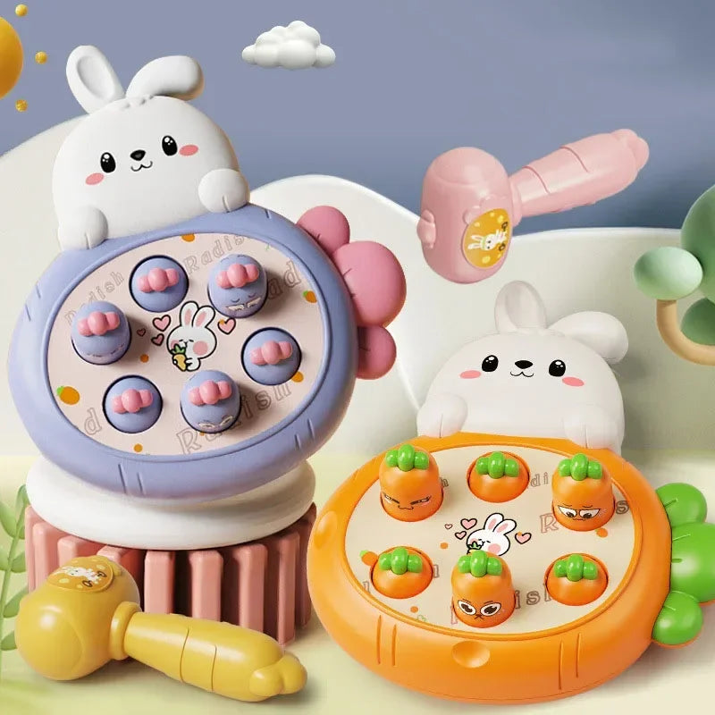 Rabbit & Carrot Knocking Game