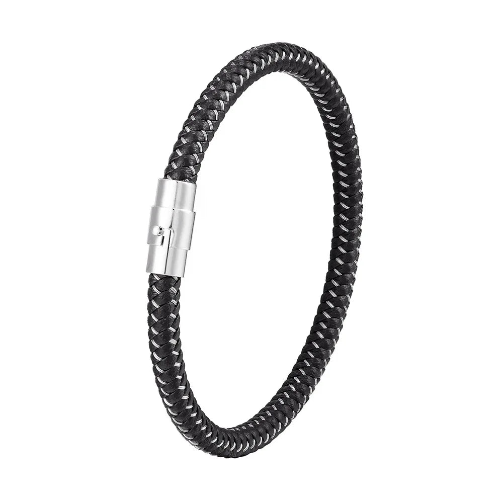 Punk Steel Wire Rope Bracelet