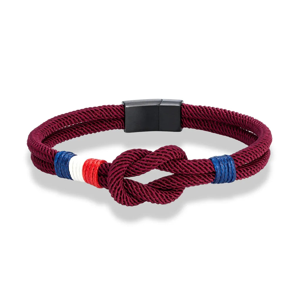 Square Knot Rope Bracelet
