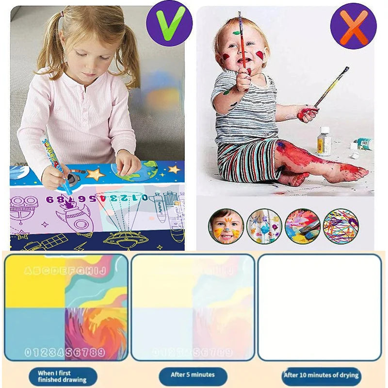 Magic Inkless Drawing Mat