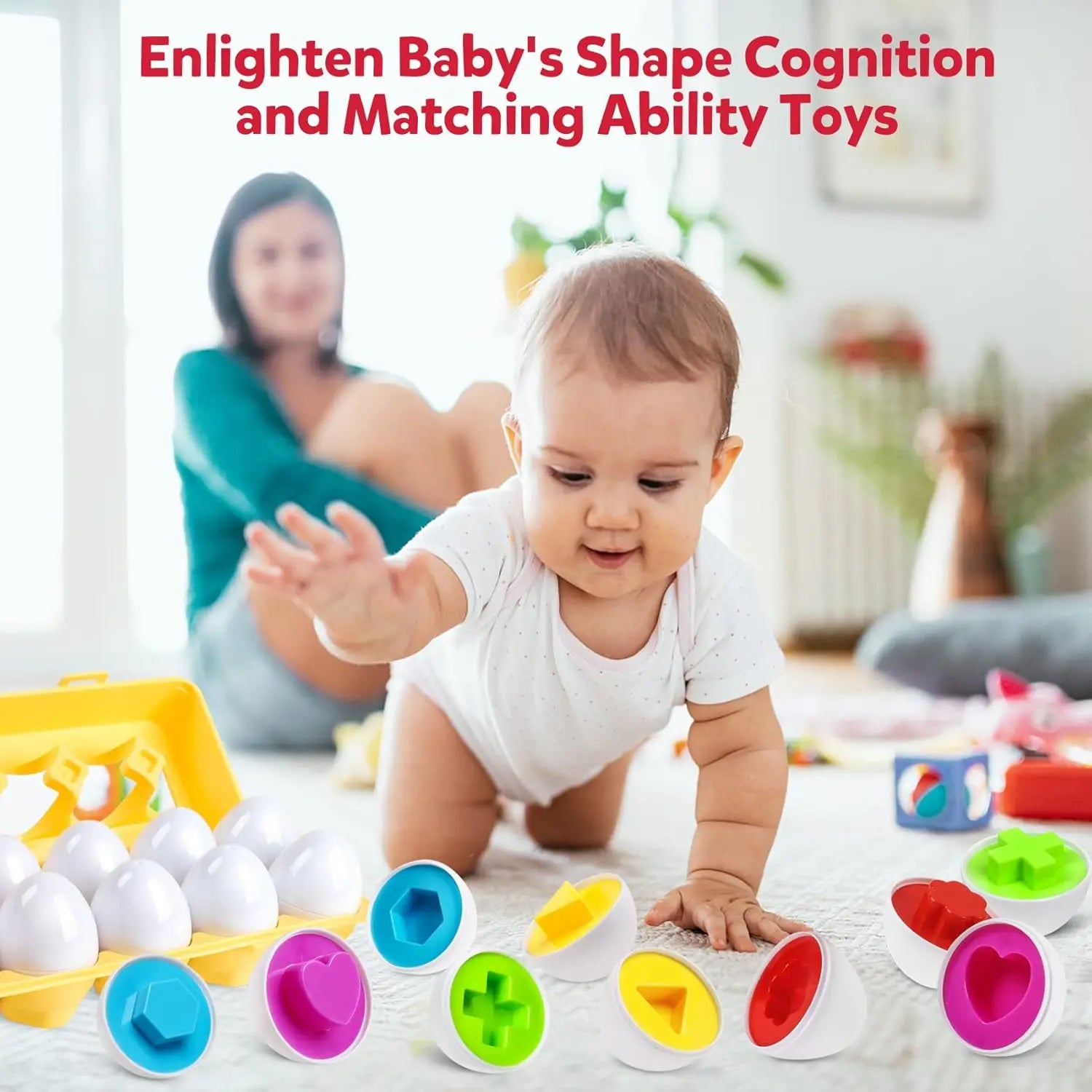 Montessori Matching Eggs