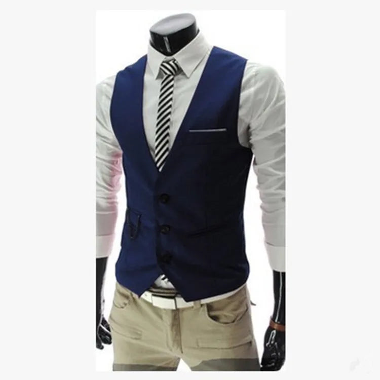 Men’s Slim Fit Dress Vest